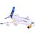 Battery Operated Airbus A380 Aero Plane with Sound and Flashing Light Bump and Go Action
