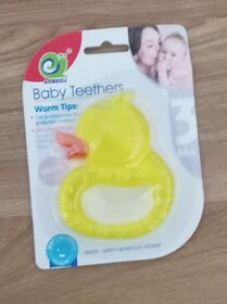 Teethers for 6 to 12 Months BPA Free. Cooling Water Filled Baby Teether, Soft Teething Toy for Babies