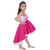 A-line part wear dress for girl kids Pink