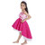 A-line part wear dress for girl kids Pink