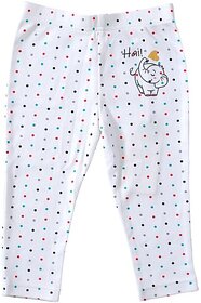One Sky Track Pant For Baby Boys & Baby Girls (White, Pack Of 1)