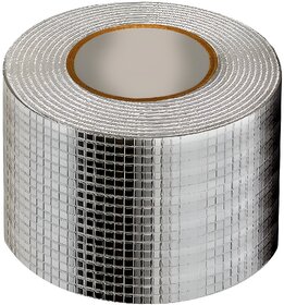Aseenaa Leakage Repair Waterproof Tape for Pipe, Roof Water Leakage Solution Aluminum Foil Tape 10CMx5M, Pack Of 1