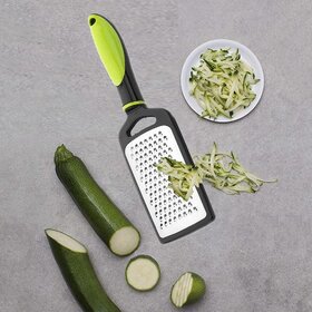 Seema Kitchenware Stainless Steel Cheese Grater for Cheese,Ginger Slicer, Vegetable, Fruit Grinder(G)(Multicolor- 1 Pcs)