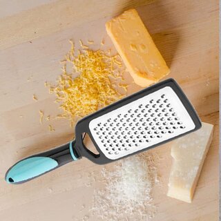                       S.S.B Stainless Steel Cheese Grater for Cheese,Ginger Slicer, Vegetable, Fruit Grinder (B) (Multicolor- 1 Pcs)                                              
