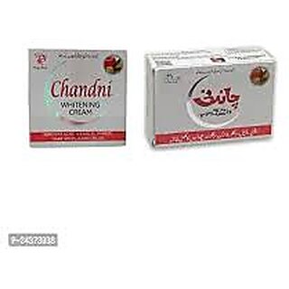                       Chandni Whitening Cream with Chandni Skin Whitening soap                                              