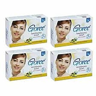                       Goree Beauty Whitening Soap Pack of 4                                              