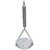 Seema Kitchenware Stainless Steel Potato Vegetable Pav Bhaji Masher Smasher with Long Handle and Hanging Lid (Set of 2)