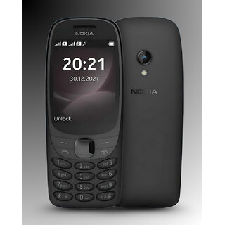                       (Refurbished) Nokia 6310 (Dual SIM, 2.8 Inch Display, Black) - Superb Condition, Like New                                              