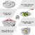 Aseenaa 10 Inch Stainless Steel Steamer Basket for Vegetable/Insert for Pots, Pans, Crock Pots  More (Set of 1)