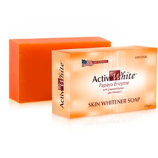                       Active White Papaya Skin whitening soap                                              