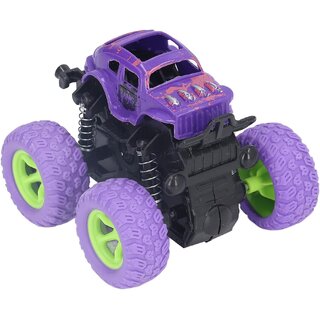 Mannat Small Off Road 4x4 Car, Mini Sports Super Car, Pull Back Toy, Toy for Kids to Play in Home, Set of 1 (Purple)