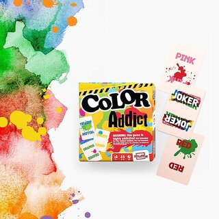 Neelu Shuffle Color Addict Card Game, Cards Game for 7+ years kids, Set of 1 (110 Colourful Cards) Neelu Shuffle Color Addict Card Game, Cards Game for 7+ years kids, Set of 1 (110 Colourful Cards)