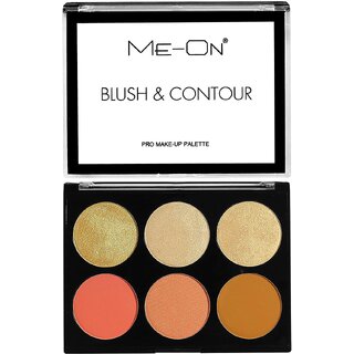                       MeOn Blush and Contour Pro Makeup Palette (16g) (BC) P6-01                                              