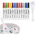 Whiteboard Pen With Spoon Water Painting Pens For Children Boys Girls Office 12Pcs Pens