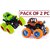 S.S.B Small Off Road 4x4 Car, Mini Sports Super Car, Pull Back Toy, Toy for Kids to Play in Home, Set of 2 (Multicolor)