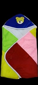 Manav Enterprises Velvet Baby Wrapper (Fabric, Multicolor)