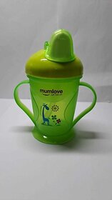 Manav Enterprises Baby Sippers, Bottles For Kids And Babies - 200 Ml (Green)