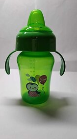 Manav Enterprises Baby Sippers,Bottles For Kids And Babies - 240 Ml (Green)