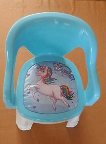 Manav Enterprises Unicorn Baby Chu - Chu Chair (Blue)