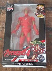 Manav Enterprises Iron Man Avenger Super Heros Action Figyre Toys For Kids (Multicolor)