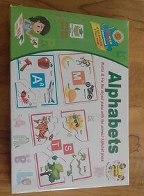 Manav Enterprises Alphabets Jigsaw Puzzle For Kids (5 Pieces)