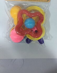 Hmv Non-Toxic Rattles For Babies Set Of 3 Attractive Rattle For New Born And Infants Rattle (Multicolor)