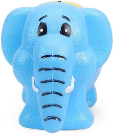 Manav Enterprises Jumbo Elephant Shaped Piggy Bank, Money Saving Bank, For Kids Coin Bank (Blue)