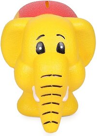 Manav Enterprises Jumbo Elephant Shaped Piggy Bank, Money Saving Bank, For Kids Coin Bank (Yellow)