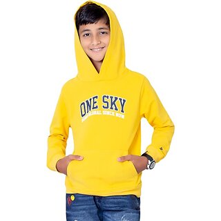                       One Sky Full Sleeve Printed Boys Sweatshirt                                              
