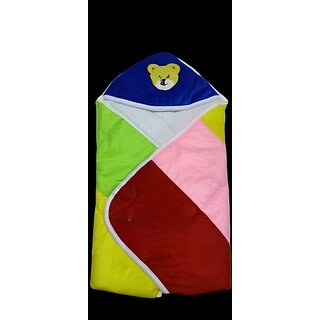 Manav Enterprises Velvet Baby Wrapper (Fabric, Multicolor)