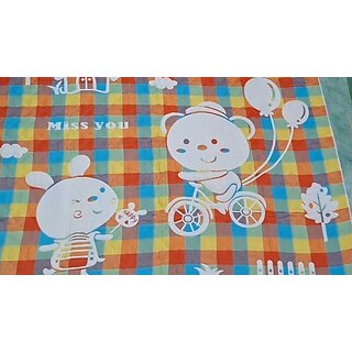 Manav Enterprises Animal Single Baby Sleep Sack For Ac Room (Cotton, Multicolor)