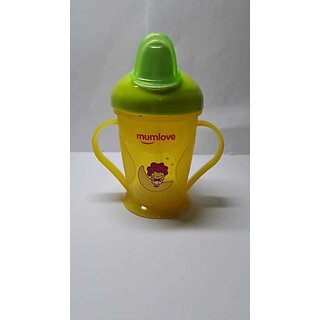 Manav Enterprises Baby Sippers, Bottles For Kids And Babies - - 200 Ml (Yellow)
