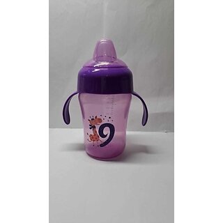 Manav Enterprises Baby Sippers, Bottles For Kids And Babies - 240 Ml (Purrle)