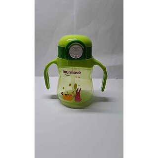Manav Enterprises Baby Sippers, Bottles For Kids And Babies - - 300 Ml (Green)
