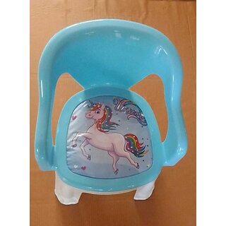 Manav Enterprises Unicorn Baby Chu - Chu Chair (Blue)