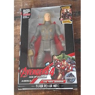                       Manav Enterprises Thor Marvel Avengers Hero Action Figure Toys For Kids (Multicolor)                                              