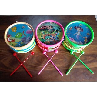 Manav Enterprises Drum For Kids Senior (Multicolor)