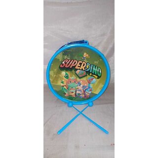 Manav Enterprises Kids Dhol Musical Toys (Deluxe) (Multicolor)
