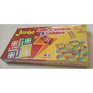 Manav Enterprises Ludo And Snakes And Ladders 2 In 1 Educational Toy For Kids Party Fun Games Board Game Manav Enterprises Ludo And Snakes And Ladders 2 In 1 Educational Toy For Kids Party Fun Games Board Game