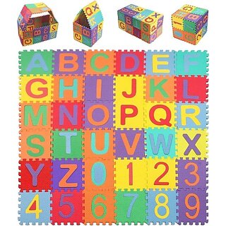                       Hmv Eva Mat Sponge For Kids (Multicolor)                                              