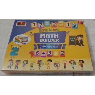                      Hmv Math Builder Games For Kids Educational Board Games Board Game                                              