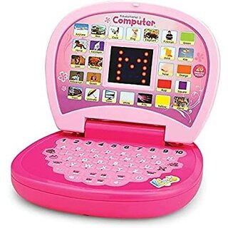 Manav Enterprises Fun Laptop Notebook Computer Toy For Kids- (Multicolor) Manav Enterprises Fun Laptop Notebook Computer Toy For Kids- (Multicolor)