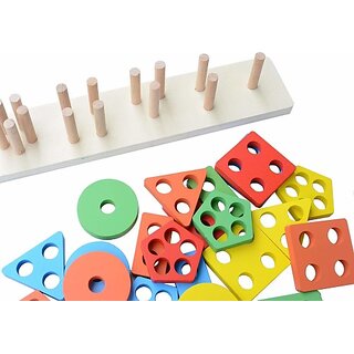                       Manav Enterprises Shape Sorter Toy For Kids (Multicolor)                                              