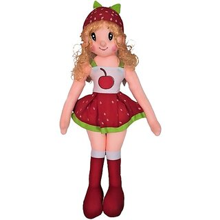                       Hmv Apple Soft Doll - 12 Inch (Multicolor)                                              