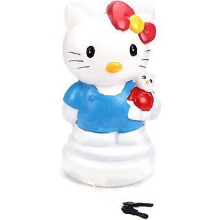 Hmv Large Hello Kitty Money Saving Bank, Coin Holder, Piggy Bank For Kids Sr Blue) Hmv Large Hello Kitty Money Saving Bank, Coin Holder, Piggy Bank For Kids Sr Blue)