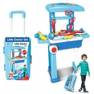 Manav Enterprises Doctor Set Twist Trolley Case 2 In 1 Luggage Toys For Kids Manav Enterprises Doctor Set Twist Trolley Case 2 In 1 Luggage Toys For Kids