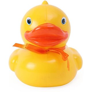                       Manav Enterprises Duck Piggy Bank Money Saver Coin Bank (Yellow)                                              