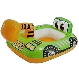 Manav Enterprises Inflatable Vehicle Bullozer Shape Style Sit Swimming Pool Float Tube For Kids. Inflatable Swimming Safety Tube (Multicolor) Manav Enterprises Inflatable Vehicle Bullozer Shape Style Sit Swimming Pool Float Tube For Kids. Inflatable Swimming Safety Tube (Multicolor)