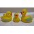 Hmv Duckling Squeezy Toys For Kids Bath Toy (Multicolor)