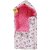 Manav Enterprises 2 In 1 Baby Carry Bag Cum Sleeping Bag Cum Cotton Mattress Bed For Babies (Fabric, Pink)